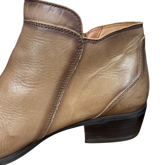 Pikolinos Daroka W1U-8505 Leather Brown Chunky Heel Ankle Boot Booties 40 9.5 10 - Picture 4 of 16